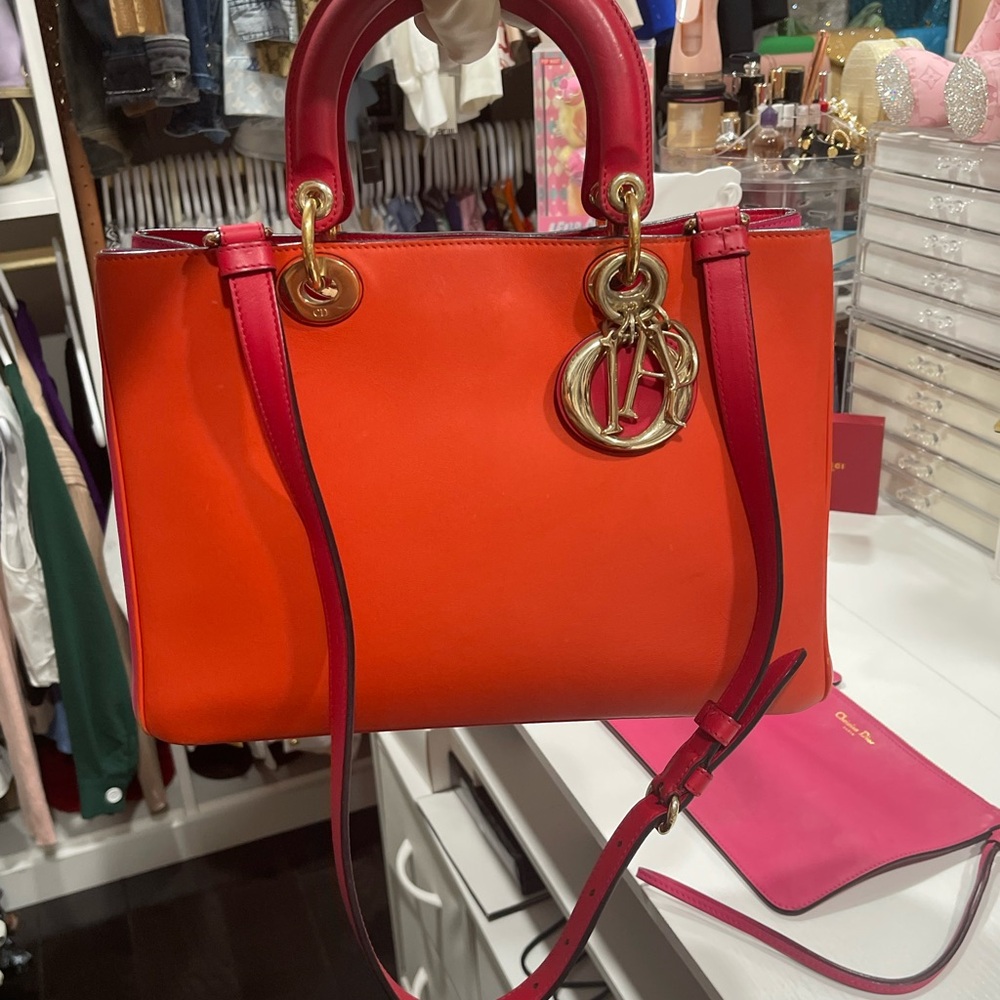 Dior Red Handbag - Picture 5 of 14